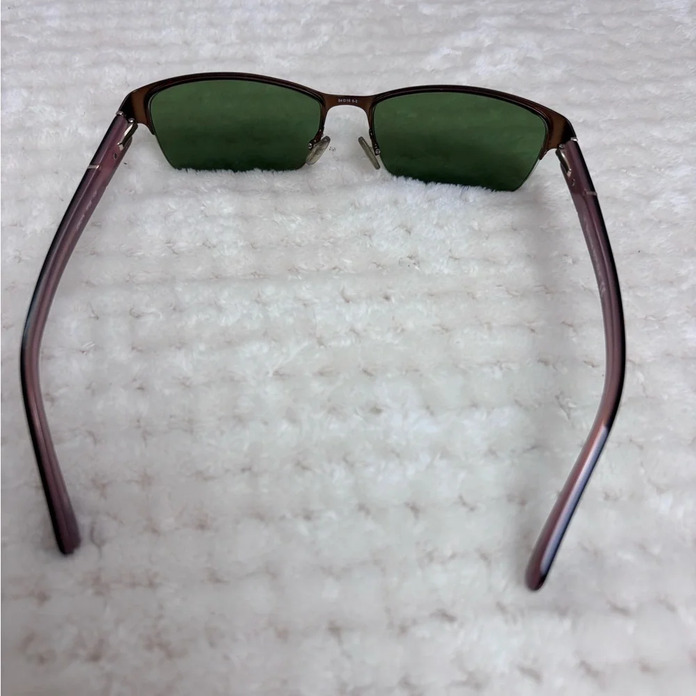 Banana Republic Bronze Half-Rim Sunglasses